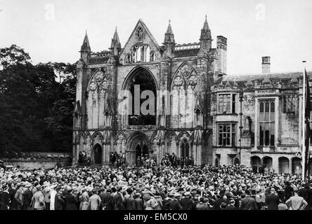 La Newstead Abbey città di Nottingham, Gran Bretagna NOTTINGHAMSHIRE REGNO UNITO Foto Stock