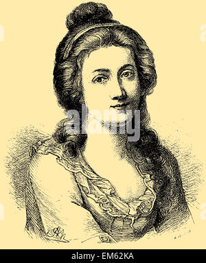 Charlotte von Kalb (1761 - 1843), autore tedesco Foto Stock