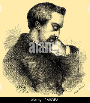 Heinrich Heine (1797-1856), poeta tedesco Foto Stock