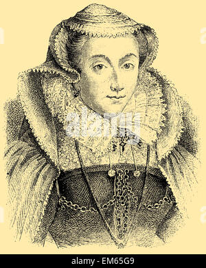 Maria, Regina di Scozia, Maria Stewart (1542 - 1587), regina scozzese regnant Foto Stock