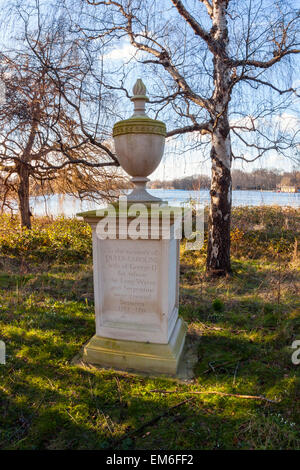 La regina Carolina Memorial, Hyde Park, Londra Foto Stock