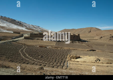 Qala (residenza fortificata a Unai Pass, Vardak Provincia, Afghanistan Foto Stock