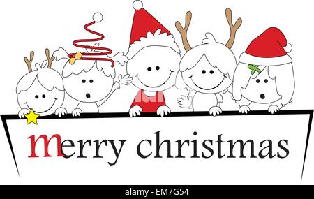 Auguri di Buon Natale Illustrazione Vettoriale