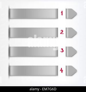 Vettore design realistici elementi infographics Illustrazione Vettoriale