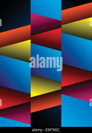 Geometrica sfondo astratto Illustrazione Vettoriale