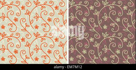 Floral pattern senza giunture Illustrazione Vettoriale