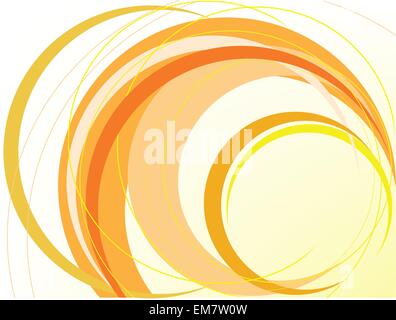Abstract sfondo arancione Illustrazione Vettoriale