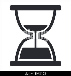 Illustrazione Vettoriale isolate di clessidra Illustrazione Vettoriale