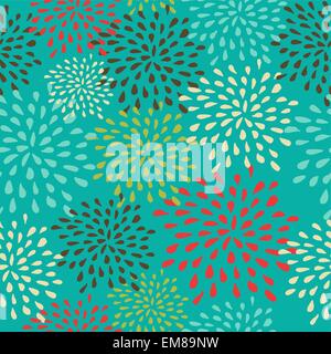 Vintage elementi di Natale seamless pattern sfondo. EPS10 fi Illustrazione Vettoriale