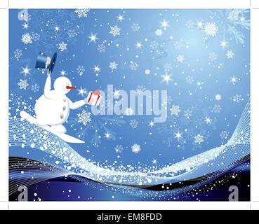 Sfondo di natale Illustrazione Vettoriale