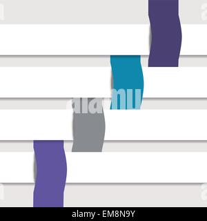 Quattro moderne opzioni Infographics banner Illustrazione Vettoriale