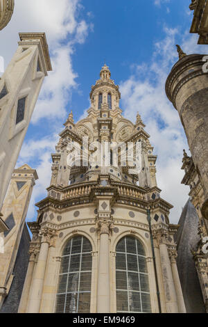 Charmond Chateau nella Valle della Loira in Francia. Foto Stock