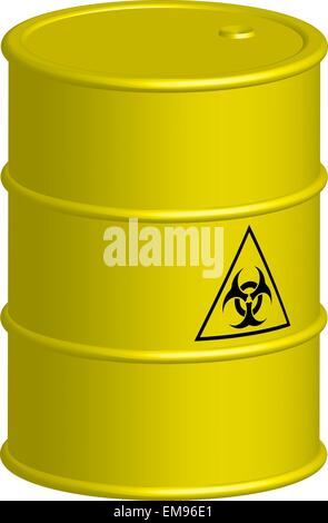 Canna chimica. Immagine su sfondo bianco Illustrazione Vettoriale