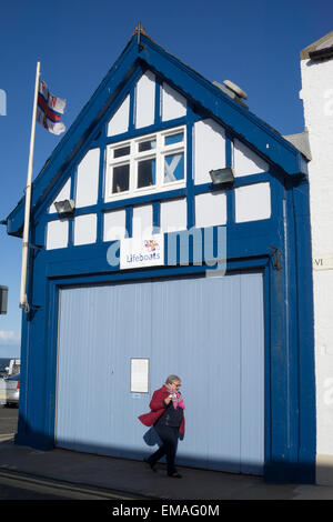 Scialuppa di salvataggio House, North Berwick Foto Stock