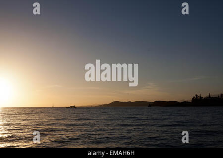 Nuova Caledonia, noumea capitale, barca Foto Stock
