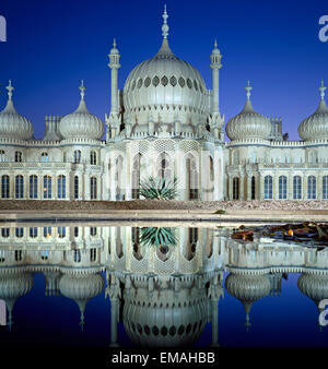 Il Royal Pavilion, Brighton East Sussex, England, Regno Unito Foto Stock