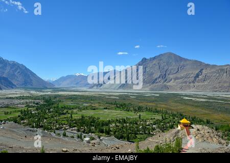 Maitreya Buddha , la religione, India, Ladakh Nubra Valley Foto Stock