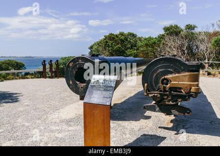 Storico Forte Nepean, Parco Nazionale Point Nepean, Portsea, Penisola di Mornington, Victoria, Australia Foto Stock