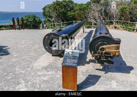 Storico Forte Nepean, Parco Nazionale Point Nepean, Portsea, Penisola di Mornington, Victoria, Australia Foto Stock