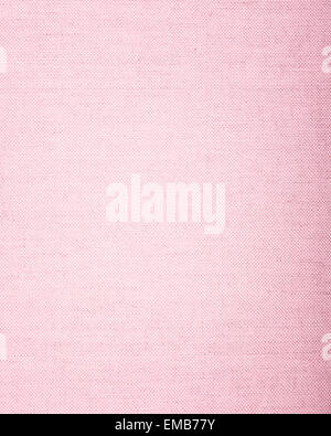 In lino naturale sfondo texture. Primo piano della rosa tessile di Tela Foto Stock