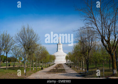 Tropaeum Traiani ,un romano monumento trionfale in Adamclisi, Constanta - Romania Foto Stock