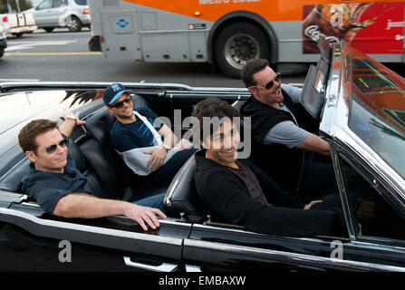 ENTOURAGE 2015 Warner Bros film con da sinistra a Kevin Connolly, Adrian Grenier, Jerry Ferrara, Kevin Dillon Foto Stock