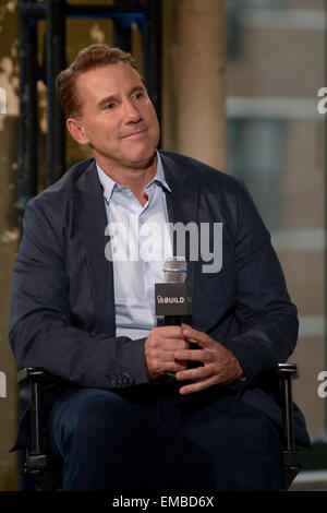 AOL il 'costruire' serie presenta: Nicholas scintille con: Nicholas Sparks dove: Manhattan, New York, Stati Uniti quando: 15 Ott 2014 Foto Stock