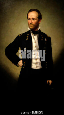 Generale William T Sherman - 1866 Foto Stock