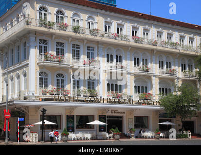 Il Vietnam, Ho Chi Minh City, a Saigon, Hotel Continental, Foto Stock