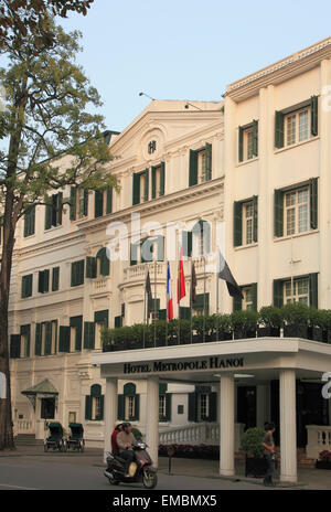 Il Vietnam, Hanoi, del Quartiere Francese, il Sofitel Metropole Hotel, Foto Stock