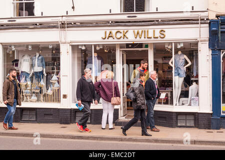 Il Jack Wills negozio di abbigliamento store in Southwold , Suffolk , Inghilterra , Inghilterra , Regno Unito Foto Stock