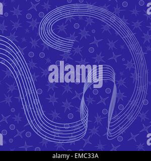 Forma di turbolenza sullo sfondo della perfetta configurazione vettore Illustrazione Vettoriale