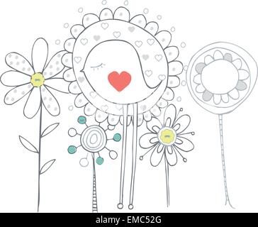 Madre e figlia Illustrazione Vettoriale