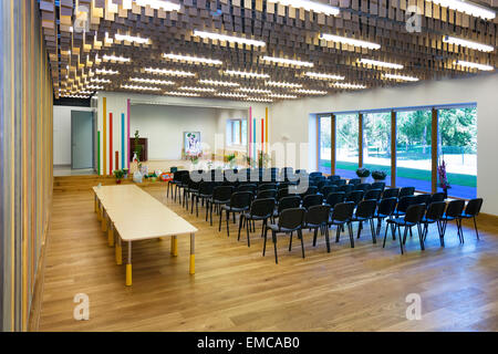 Estonia, funzione di camera di un hotel appena costruito kindergarten Foto Stock