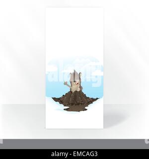 Felice Festa della mamma. Illustrazione Vettoriale