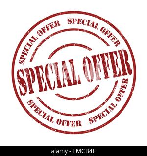 Offerta speciale timbro Illustrazione Vettoriale