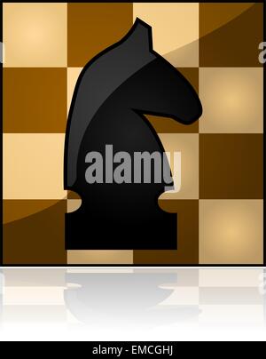 Icona di scacchi Illustrazione Vettoriale