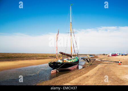 Chiatta a vela juno Foto Stock