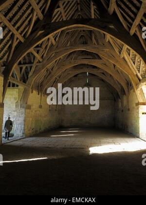 Barton Farm sala Tithe Barn Bradford upon Avon Wiltshire, Inghilterra REGNO UNITO Foto Stock