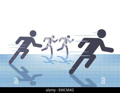 gratis sport corsa Illustrazione Vettoriale