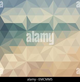 Retrò sfondo triangolo Illustrazione Vettoriale