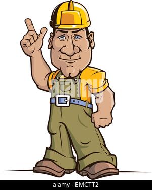 Cartoon tuttofare Illustrazione Vettoriale