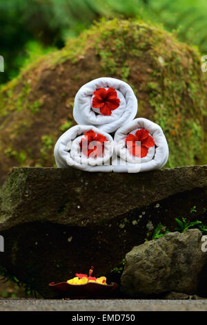 Stazione termale tropicale Foto Stock