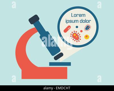 Infografico medica. Illustrazione Vettoriale