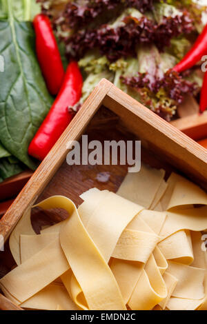 Pelle di tofu, Sichuan Hot pot ingredienti Foto Stock