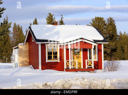 Hotel di ghiaccio, Jukkasjärvi, nel nord della Svezia. Foto Stock