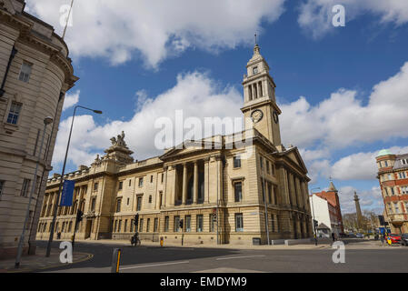 La Hull City Consiglio Guildhall edificio in Hull City Centre Regno Unito Foto Stock