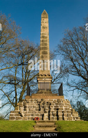 Naseby Northamptonshire. Decisiva battaglia della Guerra Civile Inglese 1645 HOMER SYKES Foto Stock