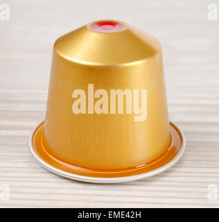 Capsule per macchina da caffè Foto Stock