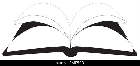 Libro Illustrazione Vettoriale